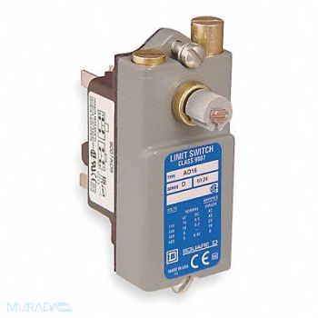 SQUARE D Limit Switch Body 1NO/1NC 15A @ 600VAC, 2FL89