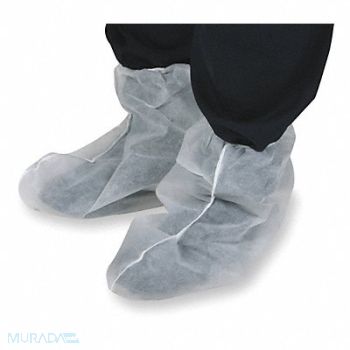 CONDOR Boot Covers Universal White PK50, 2RUZ3