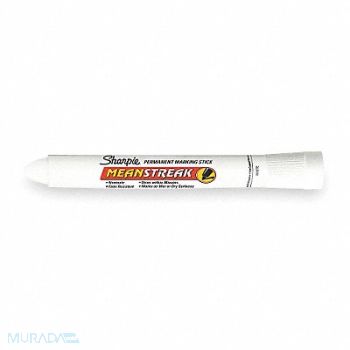 SHARPIE D7948 Permanent Marking Stick Whte Bullet PK12, 2LTH8