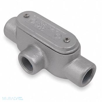THOMAS BETTS Conduit Outlet Body Iron Trd Sz 1in, 2LUV6