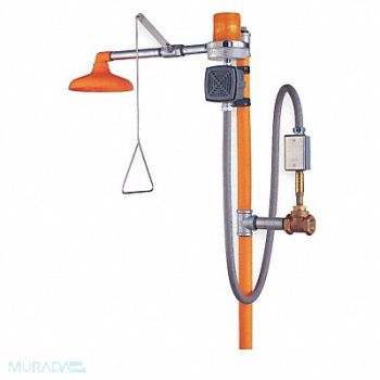 GUARDIAN EQUIPMENT Emergency Station Alarm Amber Beacon, 2LVD4