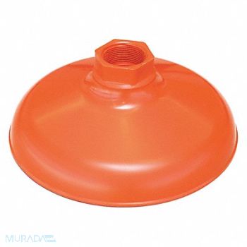 GUARDIAN EQUIPMENT Shower Head Plastic Orange, 2LVG4