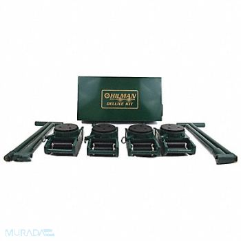 HILMAN ROLLERS Equipment Roller Kit 48 000 lb Swivel, 2MWK8
