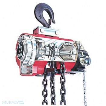 INGERSOLL RAND / ARO Air Chain Hoist 1100 lb Cap. 10 ft Lft, 2NY38