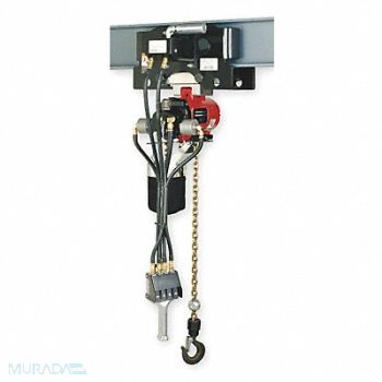 INGERSOLL RAND / ARO Air Chain Hoist 1100 lb Cap. 10 ft Lft, 2NY71