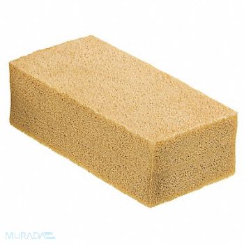 UNGER Smoke and Soot Sponge 6 in L Natural, 2RMZ8