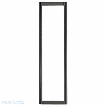 QUANTUM STORAGE SYSTEMS Tip Out Bin Wall Frame W24 In H48 In Blk, 2TB22