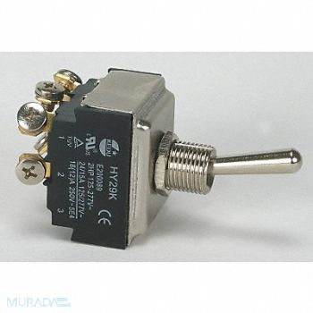 POWER FIRST Toggle Switch 3PST 15A @ 277V Screw, 2VLT3