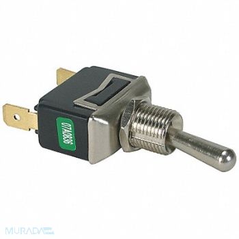 POWER FIRST Toggle Switch SPST 15A @ 277V QuikConnct, 2VLT7