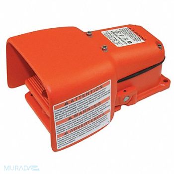 LINEMASTER Heavy Duty Foot Switch Momentary Action, 2W807