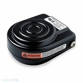 LINEMASTER Light Duty Foot Switch Momentary Action, 2W809