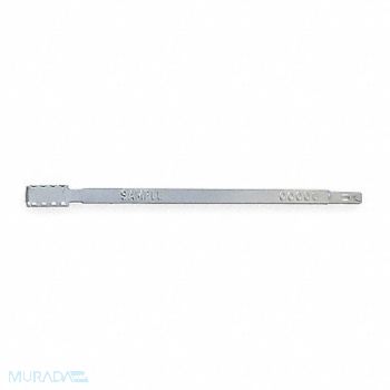 TYDENBROOKS Flat Strap Seals Silver PK1000, 6GHZ2