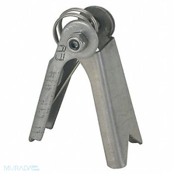 DAYTON Two-Way Spring Latch 304 SS Natural, 2YPK2