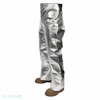 NATIONAL SAFETY APPAREL Overpants Aluminizd Carbon Kevlar(R) 2XL, 2YRL2