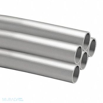 HOLLAENDER Aluminum Framing Pipe 1 1/4 in PK5, 54XN49