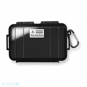 PELICAN Micro Case Black 7.50 x 5.06 x 3.12 In, 2ZML3