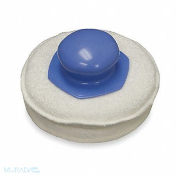 TOUGH GUY Applicator Pad 4 in L Blue/White PK2, 2ZPE8
