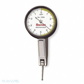 STARRETT Dial Test Indicator Hori 0 to 0.010 In, 2ZUK3