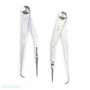 STARRETT Hermaphrodite Caliper 6 In Firm Joint, 2ZVA8