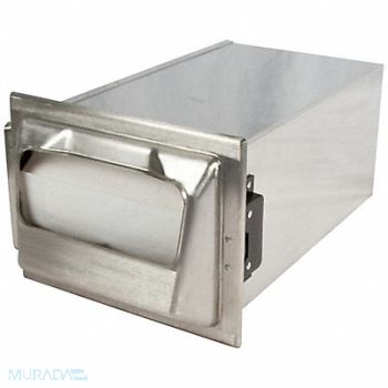 GRAINGER APPROVED Napkin Dspr 5 1/2 in D 13 3/4in H Silver, 799YY7