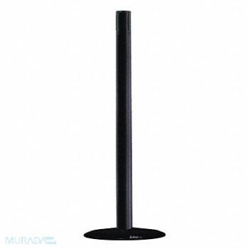 TENSABARRIER Receiver Post 38 In H Black, 30AC33