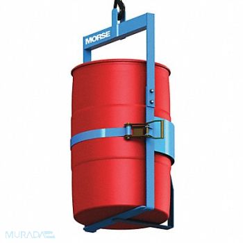 MORSE Drum Lifter Blue Vertical Carbon Steel, 30CM65