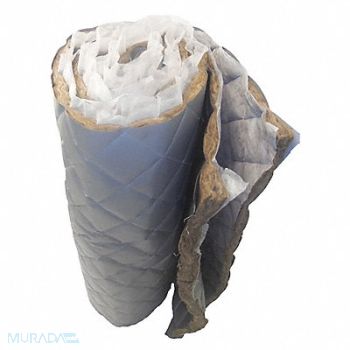 SOUND STOPPER Noise Reduction Panel 25ftL Gray Fbrglss, 30CN55