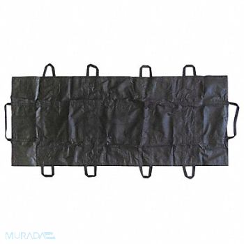 MEDSOURCE Patient Strecher 500 lb Black PK10, 30LR49