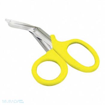 MEDSOURCE Shears Yellow Stainless Steel PK50, 30LT83