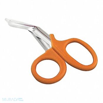 MEDSOURCE Shears Orange Stainless Steel PK50, 30LT87