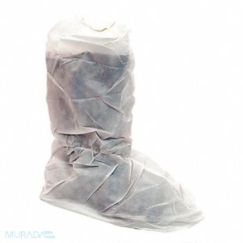INTERNATIONAL ENVIROGUARD Boot Covers Vinyl Sole Clean L PK200, 30N501