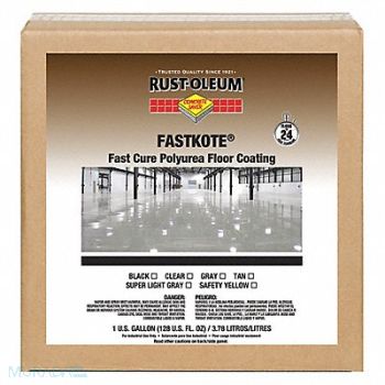 RUST-OLEUM Floor Coating Water 1 gal Clear, 30RM33