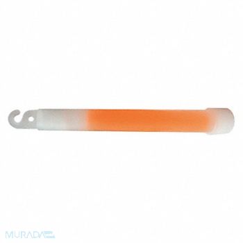 GRAINGER APPROVED Lightstick Orange 8 hr 6 in PK10, 30RU40
