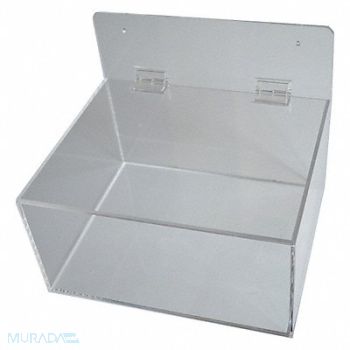 CONDOR All Purpose Dispenser Clear Acrylic, 30ZE62