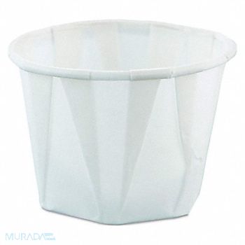 GRAINGER APPROVED Disposable Portion Cup 1 oz White PK5000, 39E401