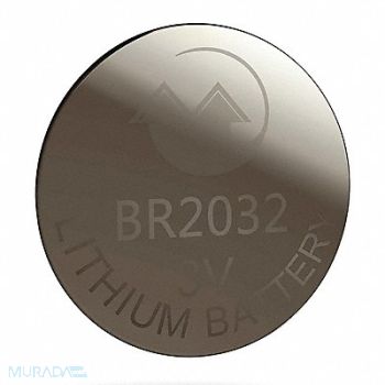 MONARCH Coin Battery Lithium 3VDC BR2032, 31KZ63