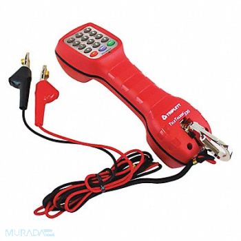 TRIPLETT Lineman s Telephone Test Butt Set, 323NX2