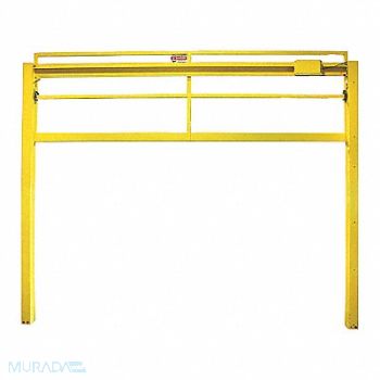 PS INDUSTRIES Vertical Mezz Gate 126 inx105 in Yellow, 32GV99
