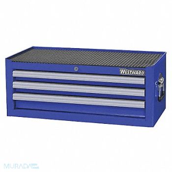 WESTWARD Blue Light Duty Intermediate Chest, 32H850