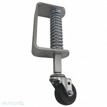 GRAINGER APPROVED Side-Mount Caster 2 Wheel Dia 100 lb., 32J780