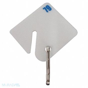 GRAINGER APPROVED Key Tag Numbered 121 to 200 PK80, 33J878