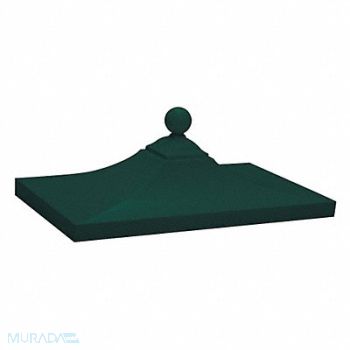 SALSBURY INDUSTRIES Regency DecorativeTop Green, 33KW47
