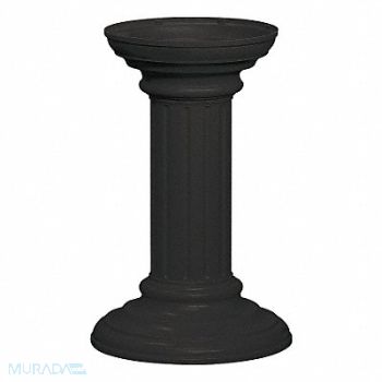 SALSBURY INDUSTRIES Cluster Box Unit Pedestal Black 17-3/4in, 33KW55