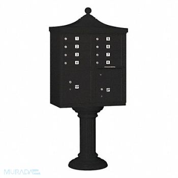 SALSBURY INDUSTRIES Regency CBU USPS Access 8 Doors Black, 33MC16
