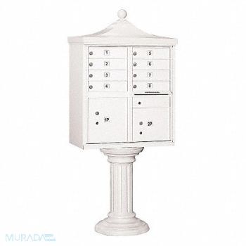 SALSBURY INDUSTRIES Regency CBU USPS Access 8 Doors White, 33MC20