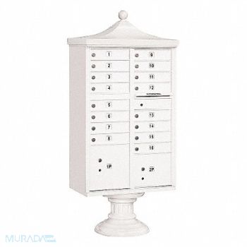 SALSBURY INDUSTRIES Regency CBU USPS Access 16 Doors White, 33MD10