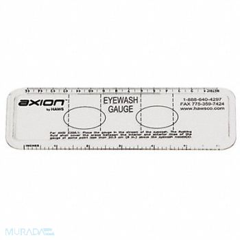 HAWS Plastic Eyewash Gauges, 33W178