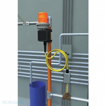 GUARDIAN EQUIPMENT Combination Flashing Light Orange, 34A662