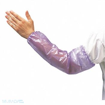 GRAINGER APPROVED Chemical Resistant Sleeves Vinyl PK12, 34CL56