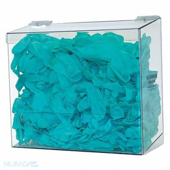 BOWMAN DISPENSERS Bulk Dispenser Clear 11-1/8inH, 34GE09